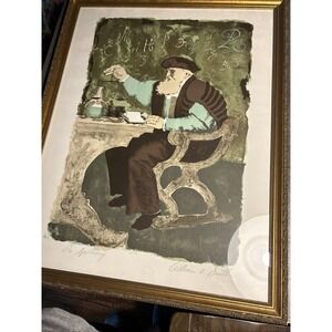 The Apothecary A Lithograph By William A Smith 1965 Signed By Smith 22”X28”